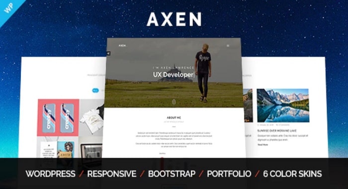 Axen Wordpress Theme