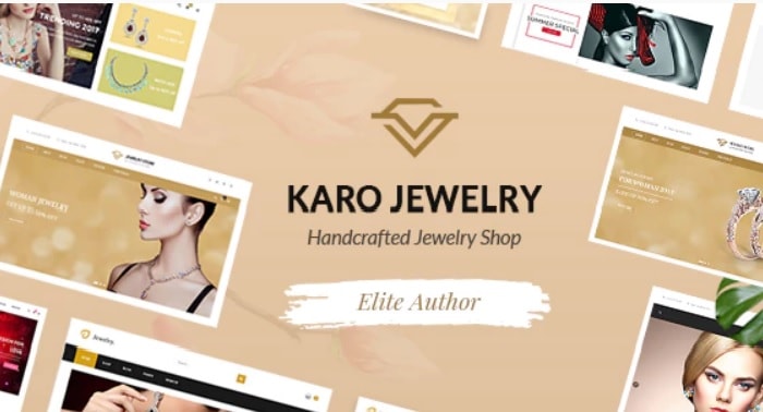 Karo Handcrafted Jewelry Theme