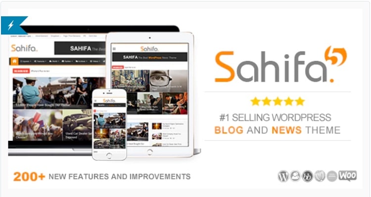 Sahifa - Responsive WordPress News Magazine Blog Theme